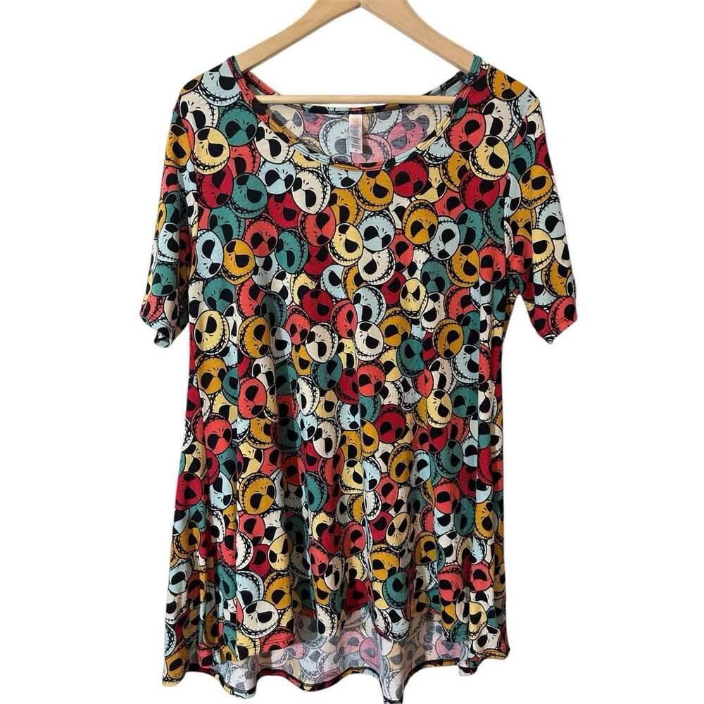 Nightmare Before Christmas Jack Skellington LuLaRoe Perfect Tee - Size Medium